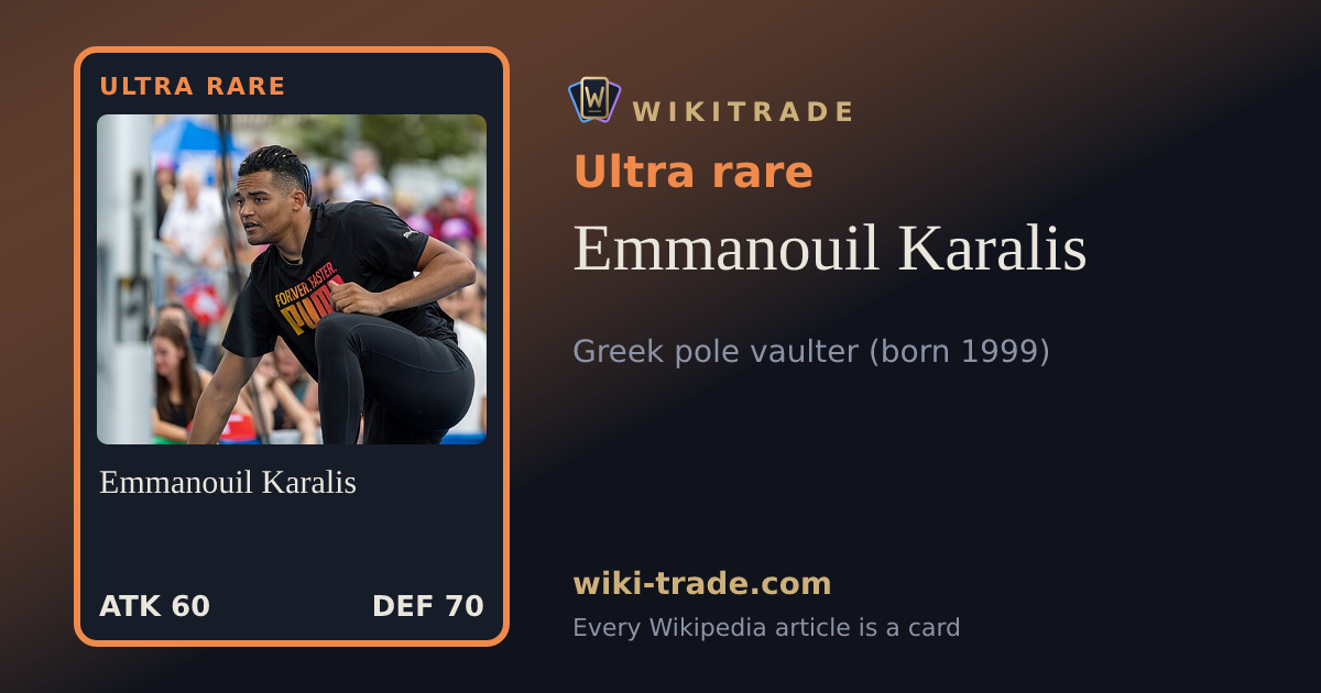 Emmanouil Karalis — Ultra rare card