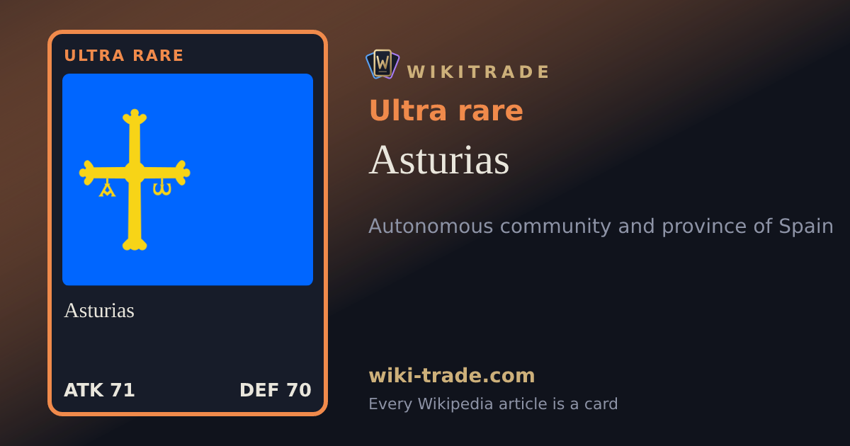 Asturias — Ultra rare card