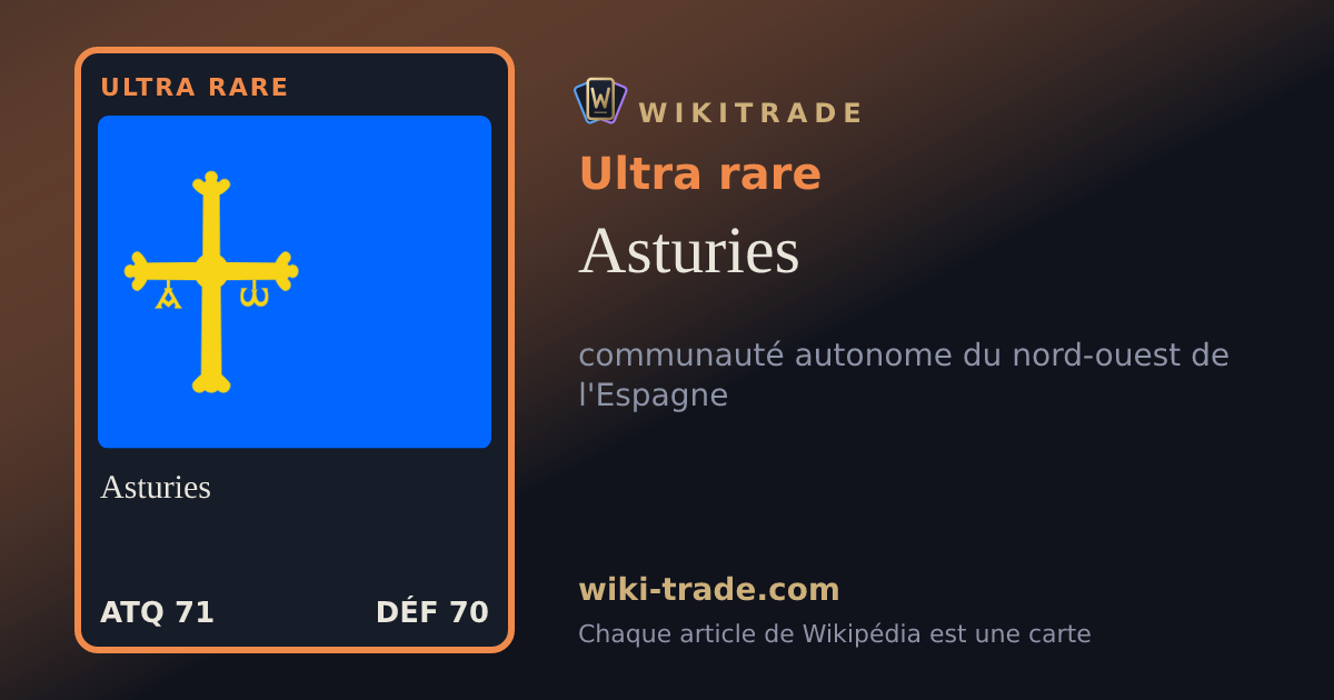 Asturies — carte Ultra rare