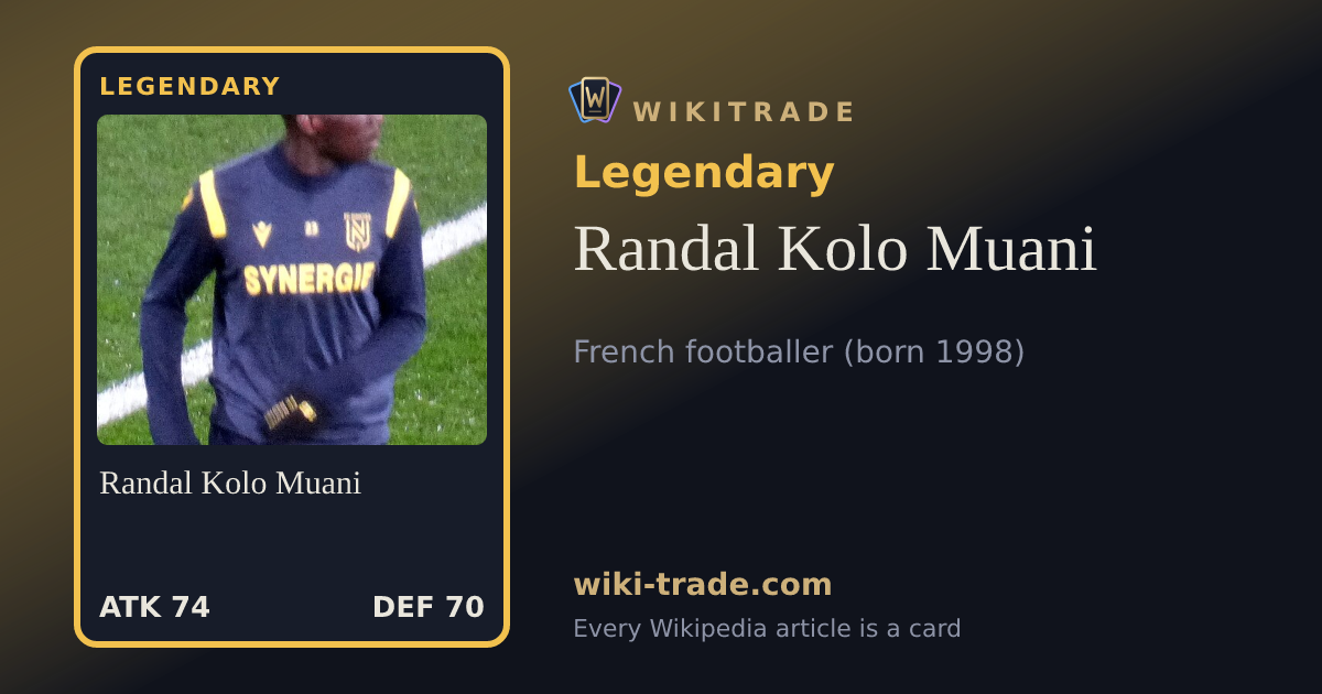 Randal Kolo Muani — Legendary card