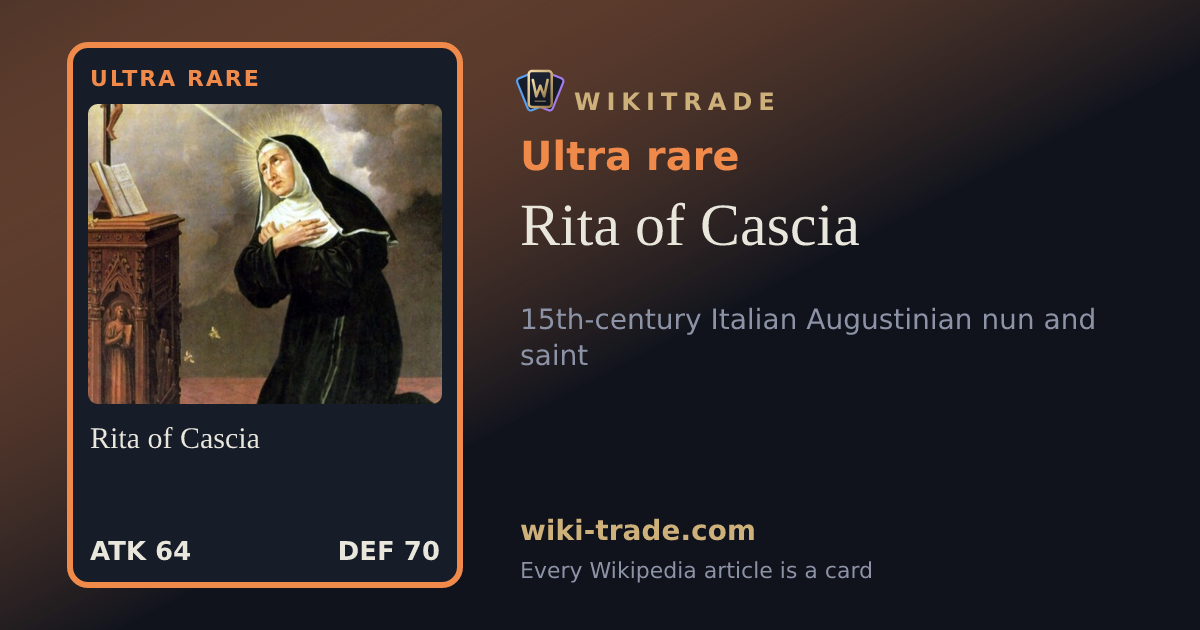 Rita of Cascia — Ultra rare card