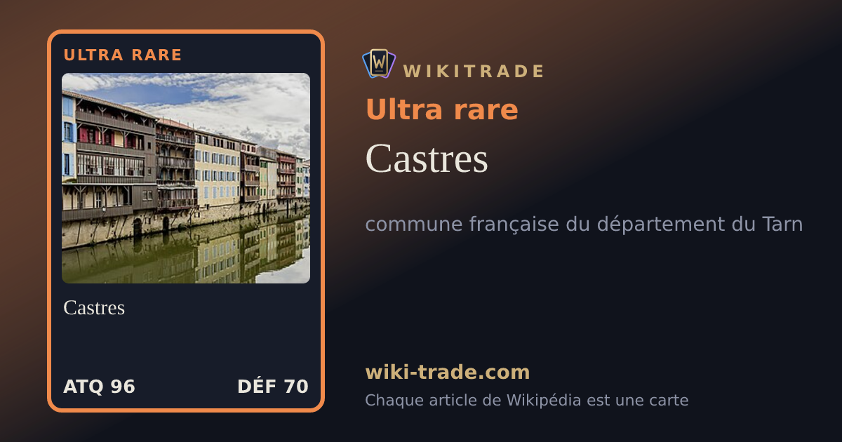 Castres — carte Ultra rare