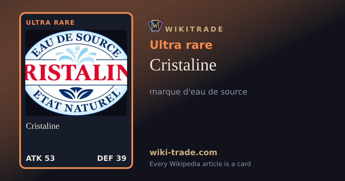 Cristaline — Ultra rare card