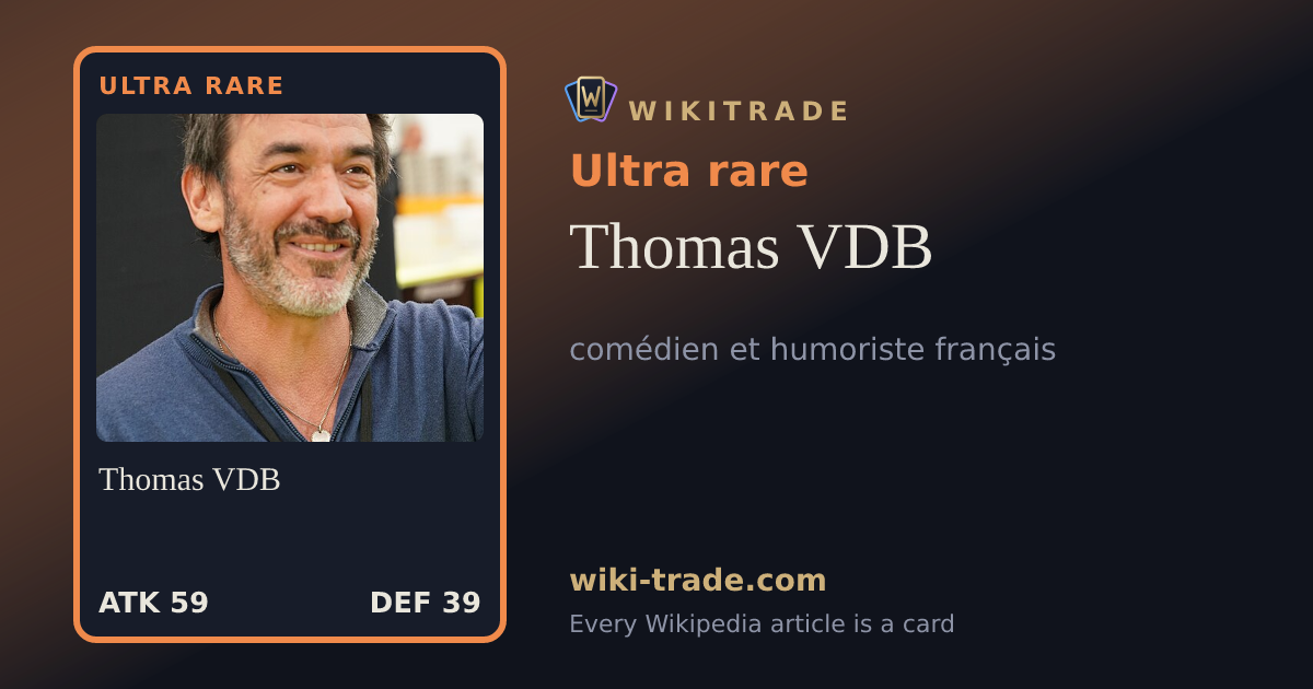 Thomas VDB — Ultra rare card