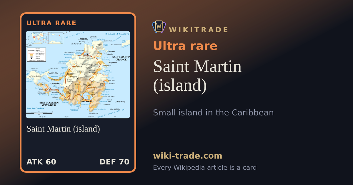 Saint Martin (island) — Ultra rare card