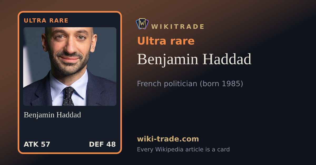 Benjamin Haddad — Ultra rare card