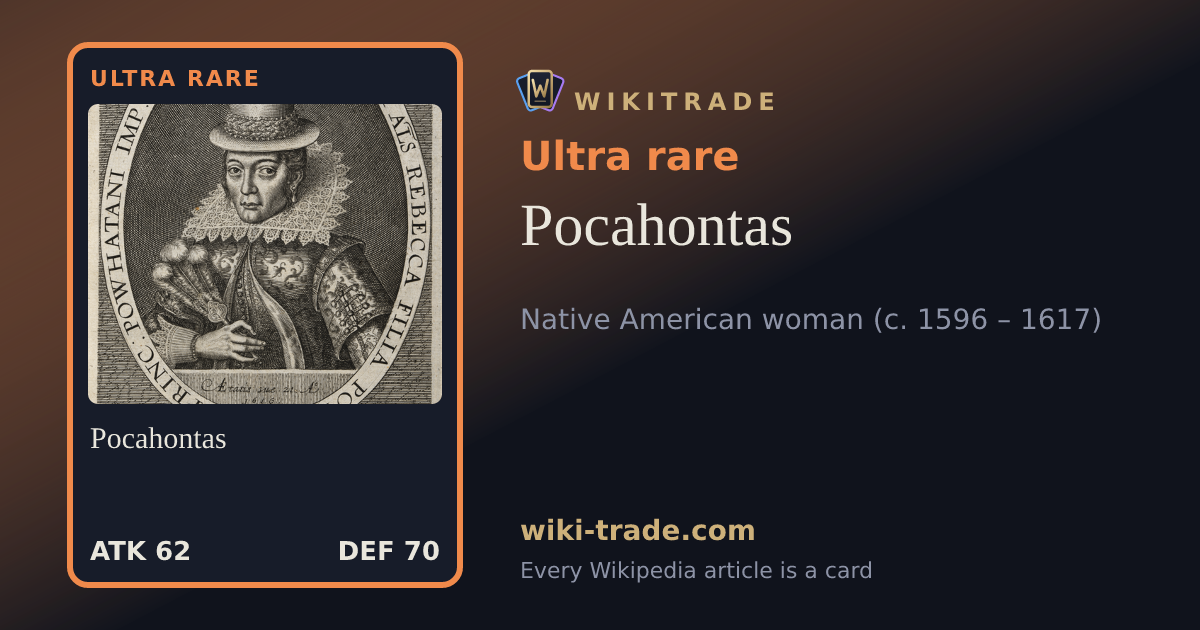 Pocahontas — Ultra rare card