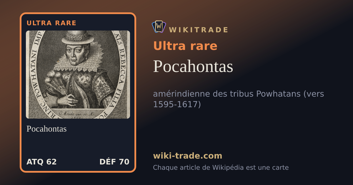 Pocahontas — carte Ultra rare