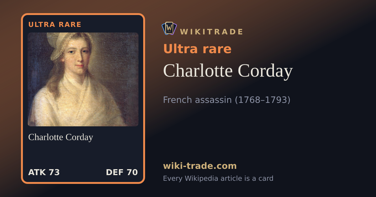 Charlotte Corday — Ultra rare card