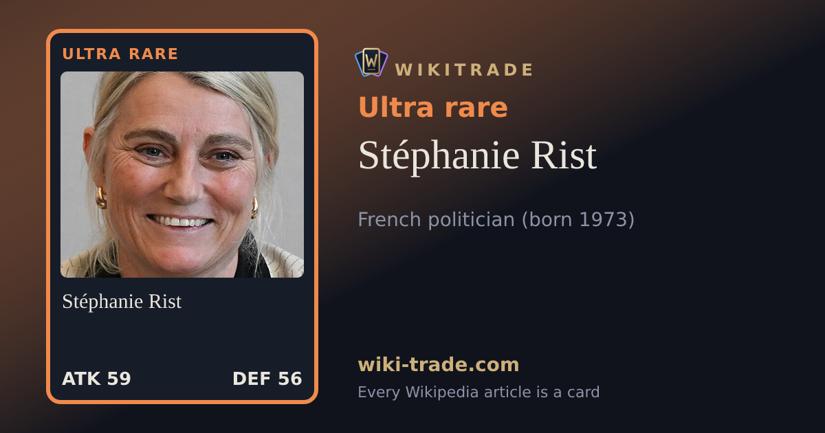 Stéphanie Rist — Ultra rare card