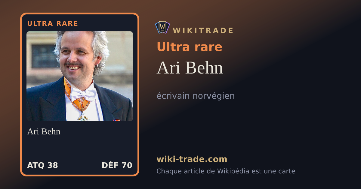 Ari Behn — carte Ultra rare