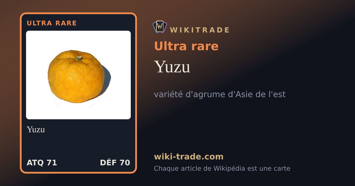 Yuzu — carte Ultra rare