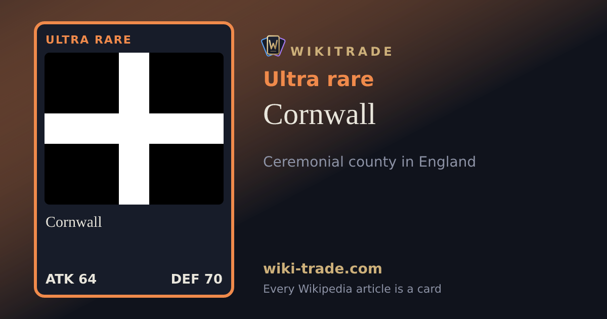 Cornwall — Ultra rare card