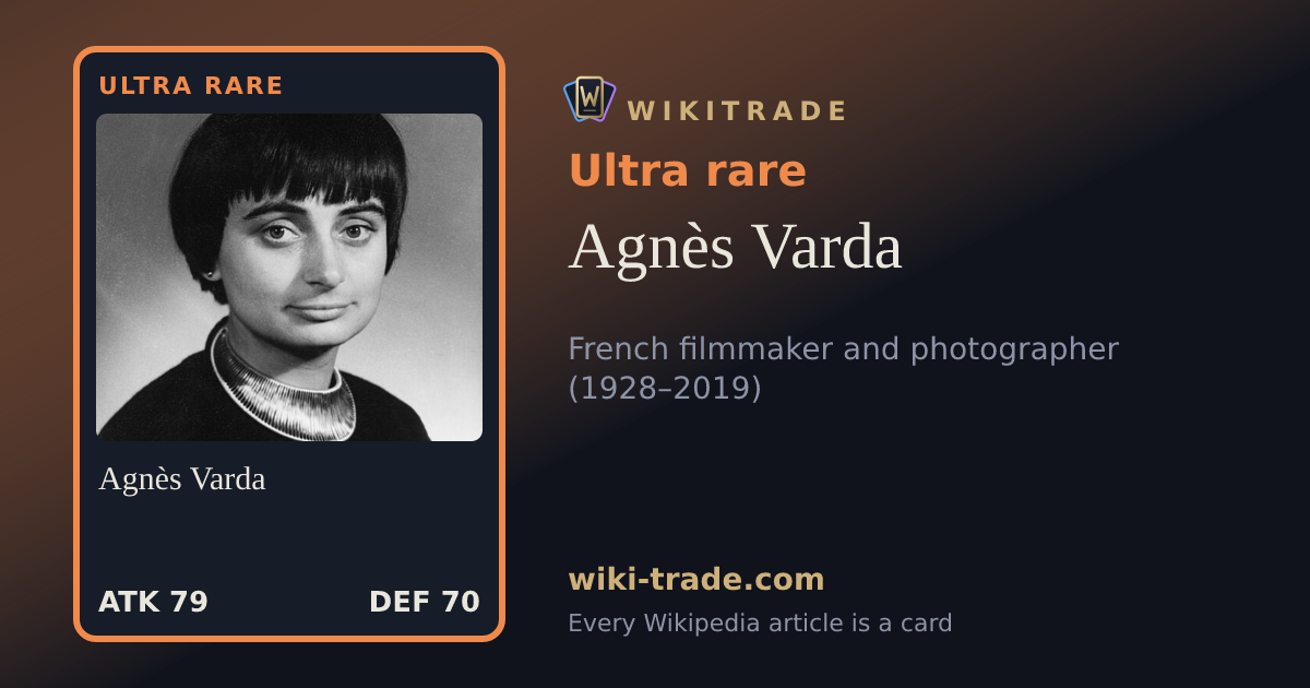 Agnès Varda — Ultra rare card