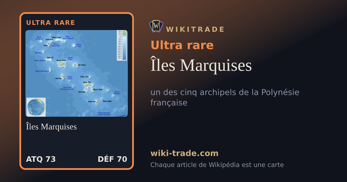 Îles Marquises — carte Ultra rare