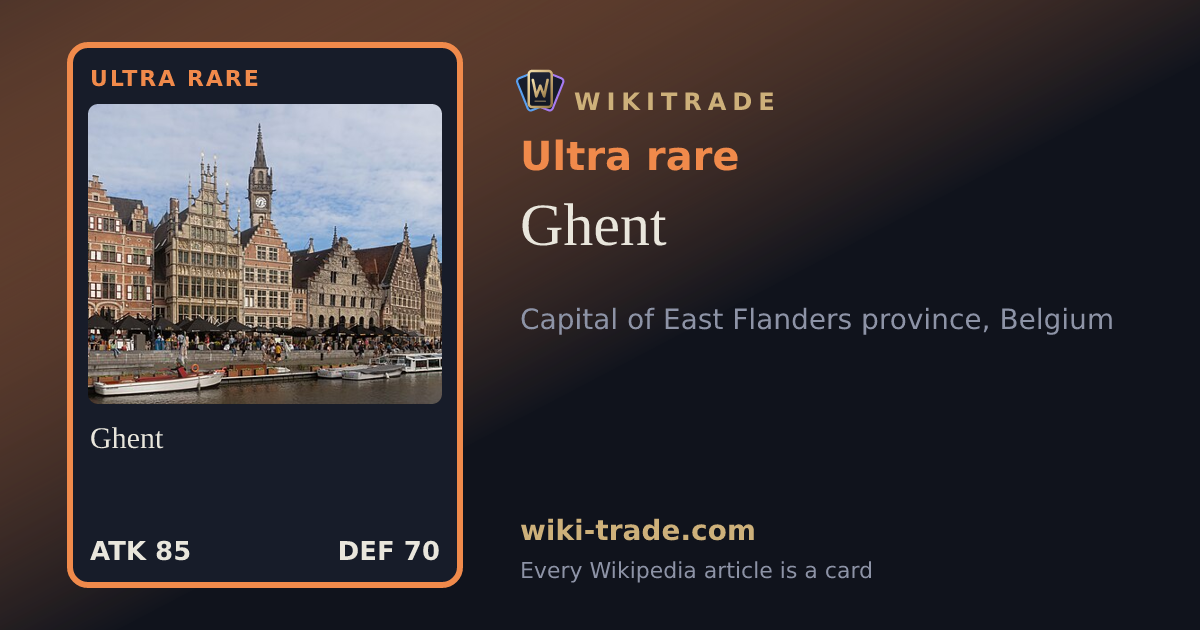 Ghent — Ultra rare card
