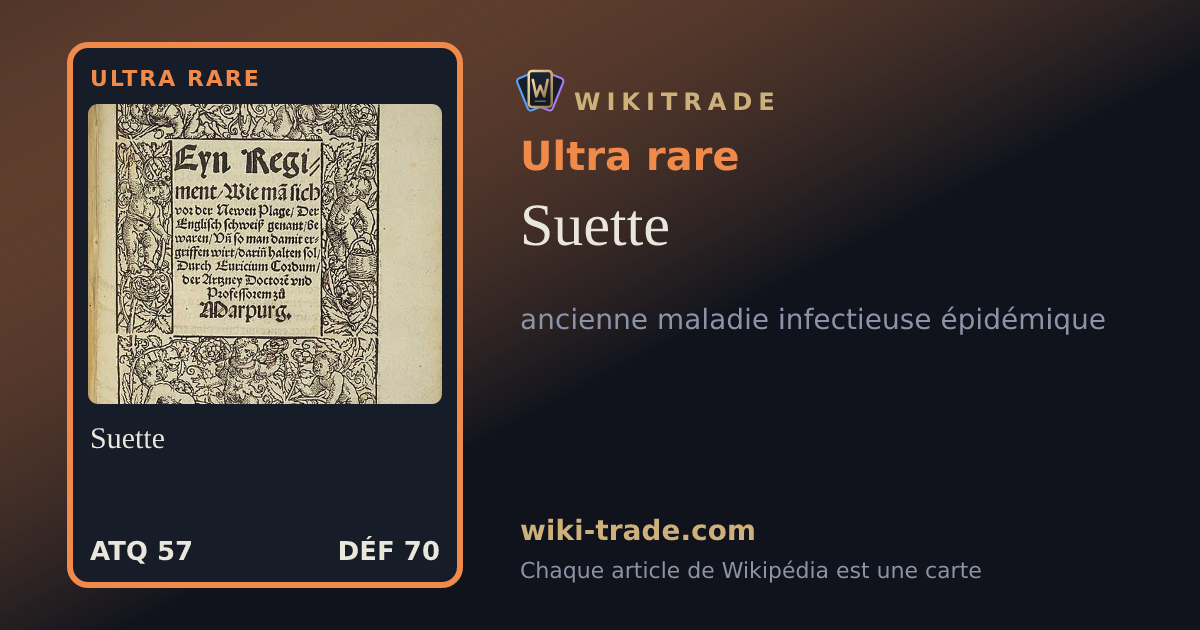 Suette — carte Ultra rare