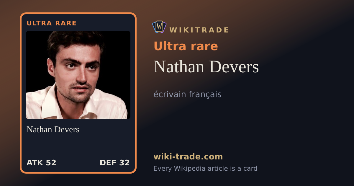 Nathan Devers — Ultra rare card