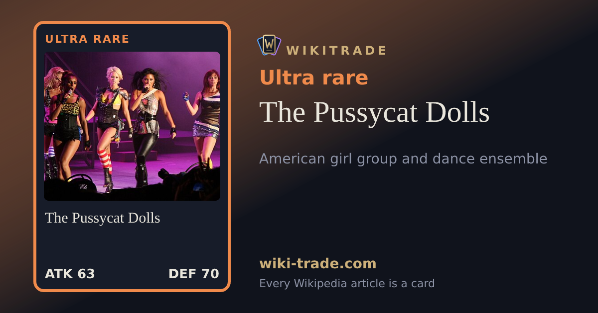 The Pussycat Dolls — Ultra rare card