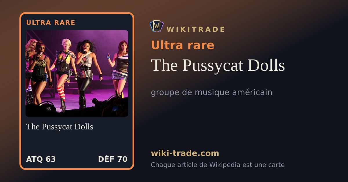 The Pussycat Dolls — carte Ultra rare