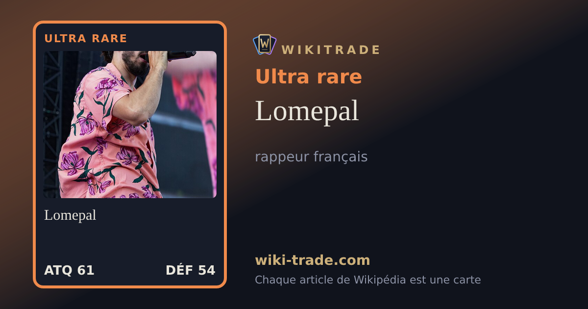 Lomepal — carte Ultra rare