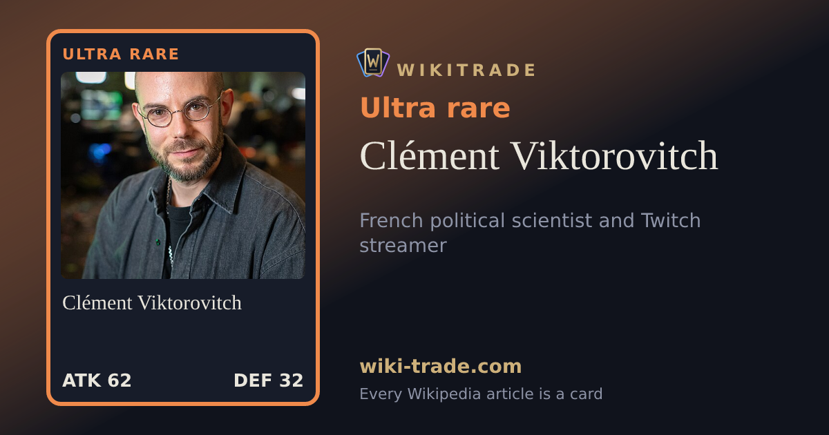 Clément Viktorovitch — Ultra rare card