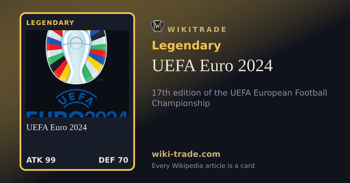 UEFA Euro 2024 — Legendary card