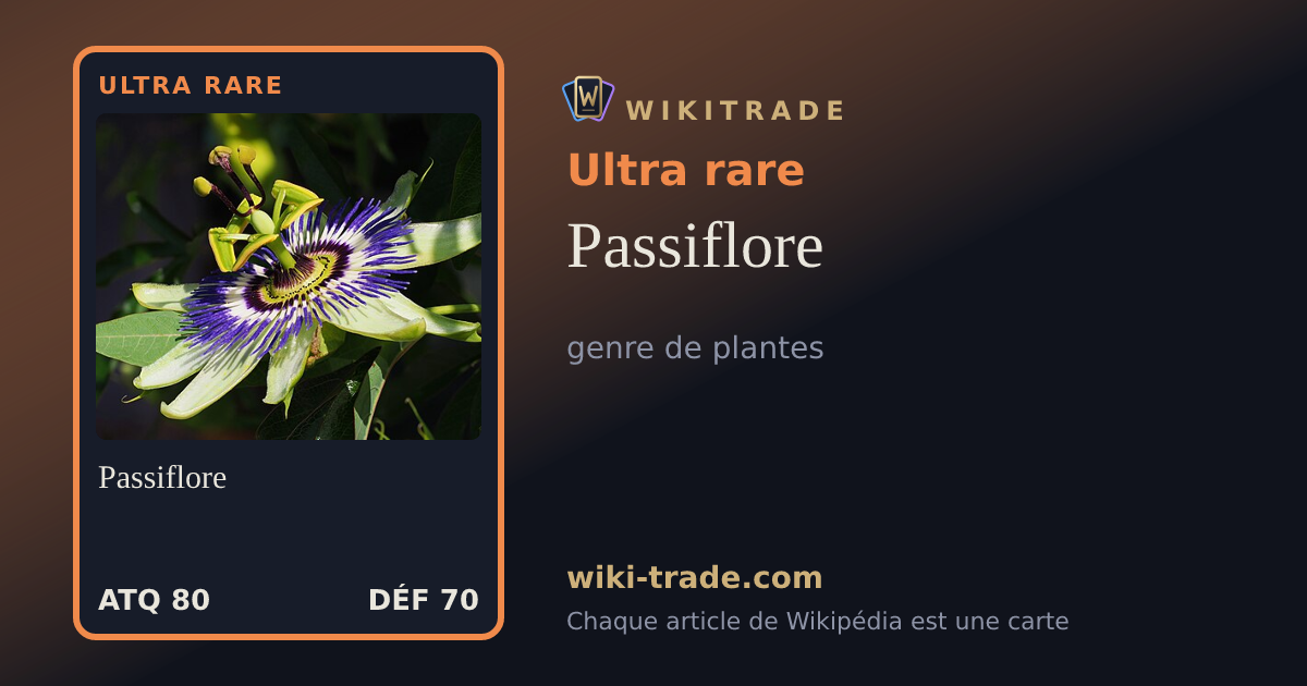 Passiflore — carte Ultra rare