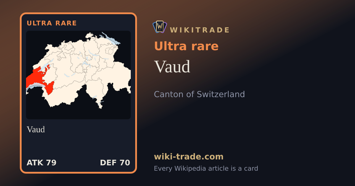 Vaud — Ultra rare card