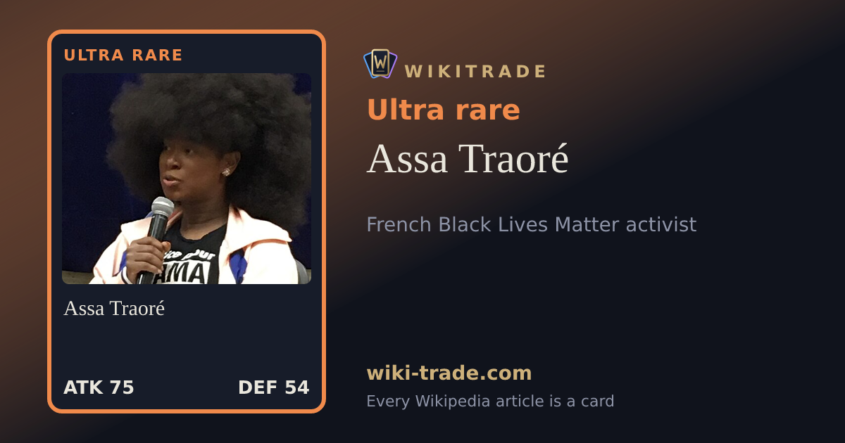Assa Traoré — Ultra rare card