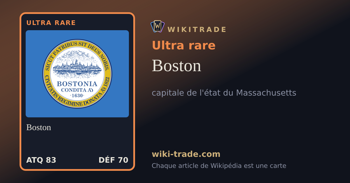 Boston — carte Ultra rare