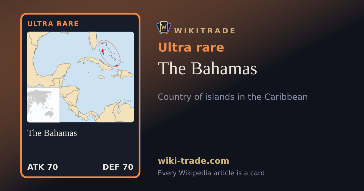 The Bahamas — Ultra rare card