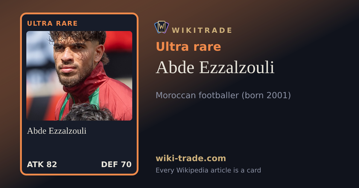 Abde Ezzalzouli — Ultra rare card