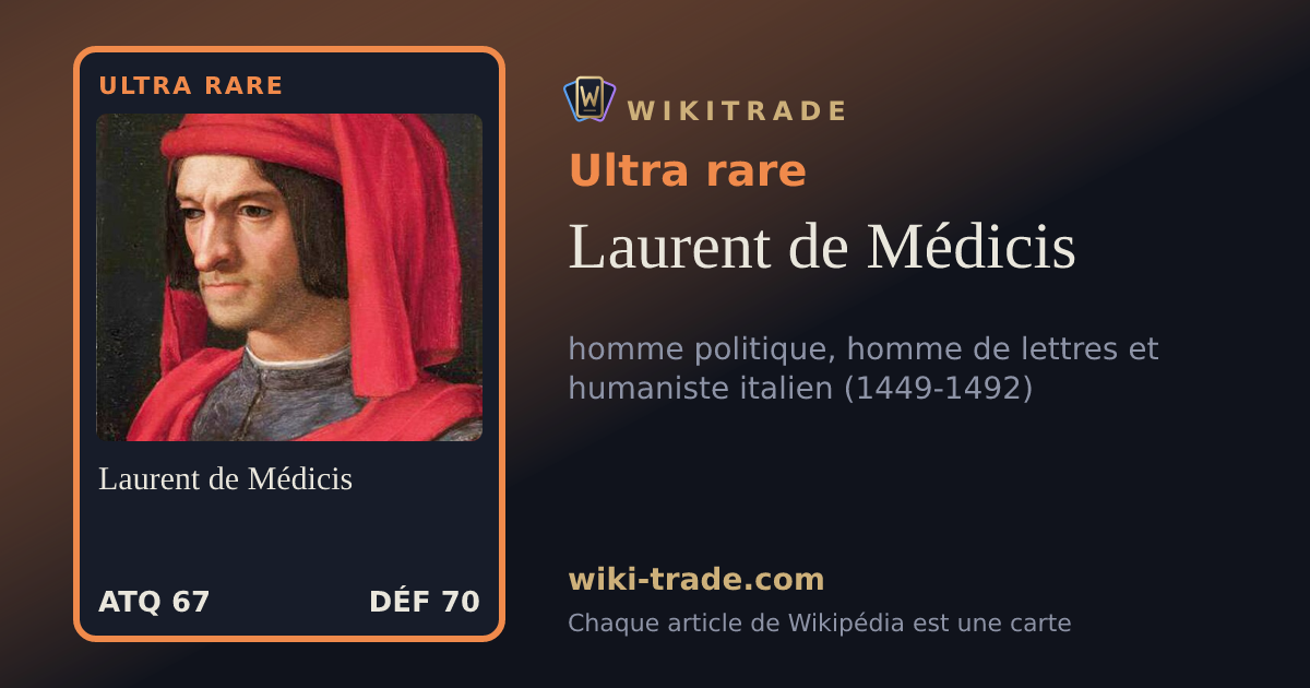 Laurent de Médicis — carte Ultra rare