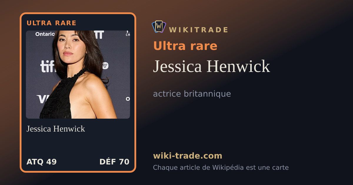 Jessica Henwick — carte Ultra rare