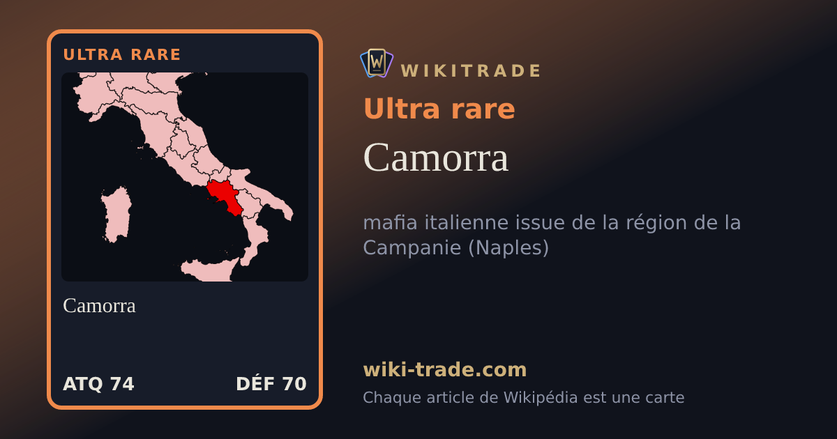 Camorra — carte Ultra rare