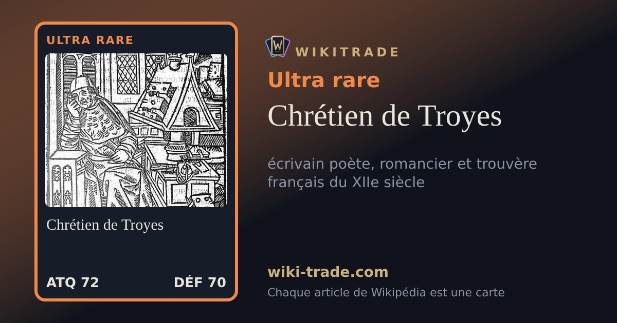 Chrétien de Troyes — carte Ultra rare