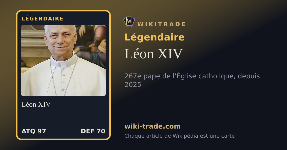 Léon XIV — carte Légendaire