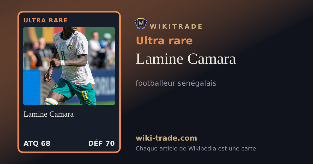 Lamine Camara — carte Ultra rare