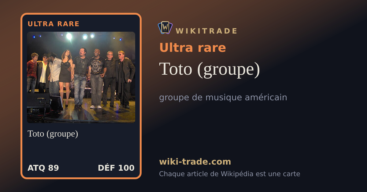 Toto (groupe) — carte Ultra rare