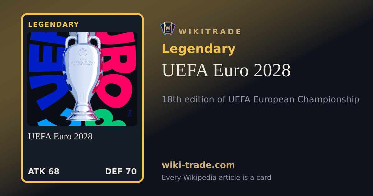 UEFA Euro 2028 — Legendary card