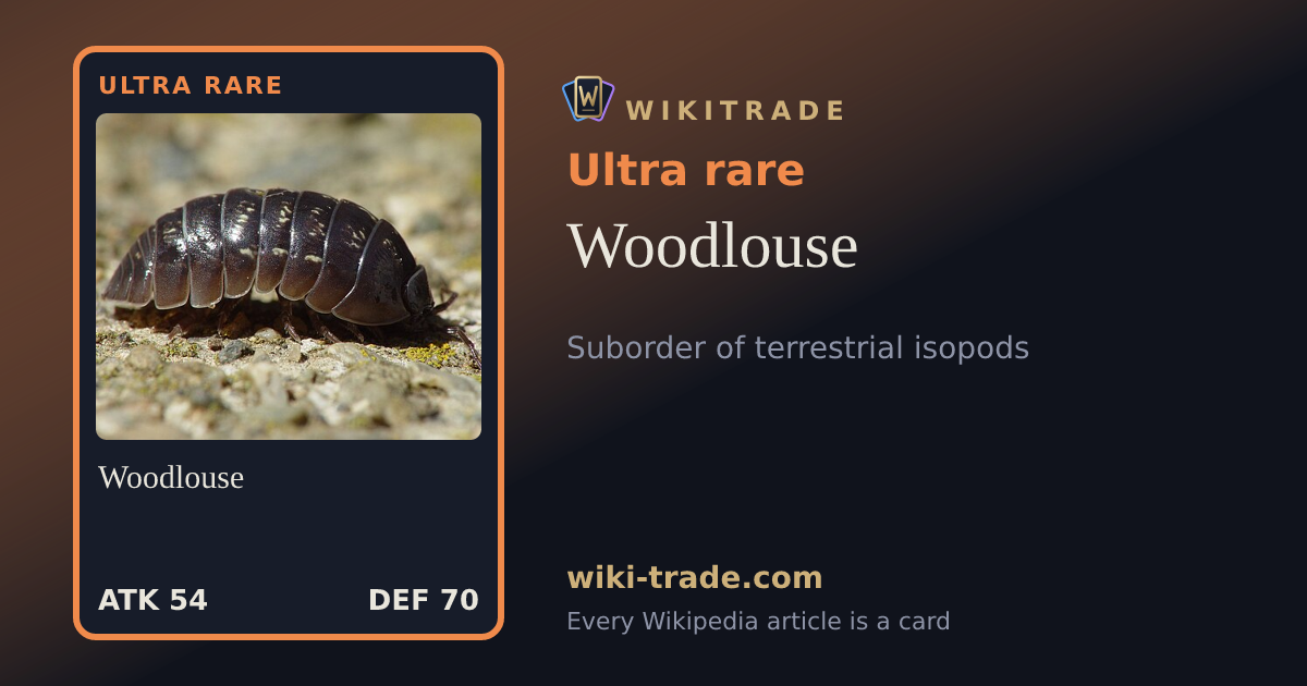 Woodlouse — Ultra rare card