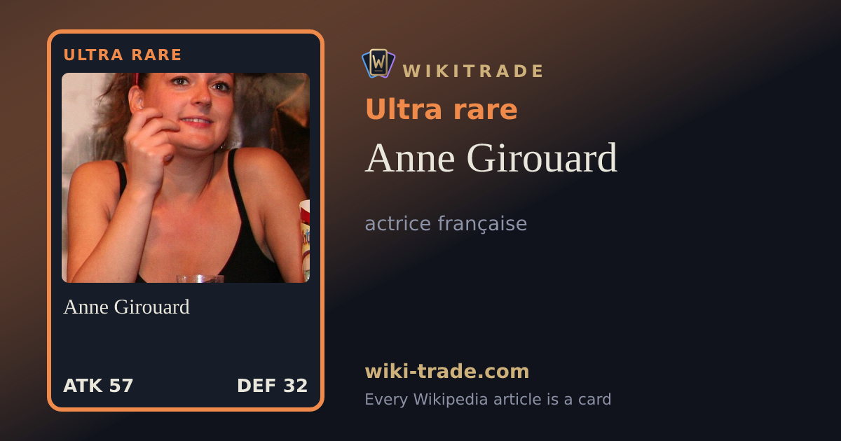 Anne Girouard — Ultra rare card