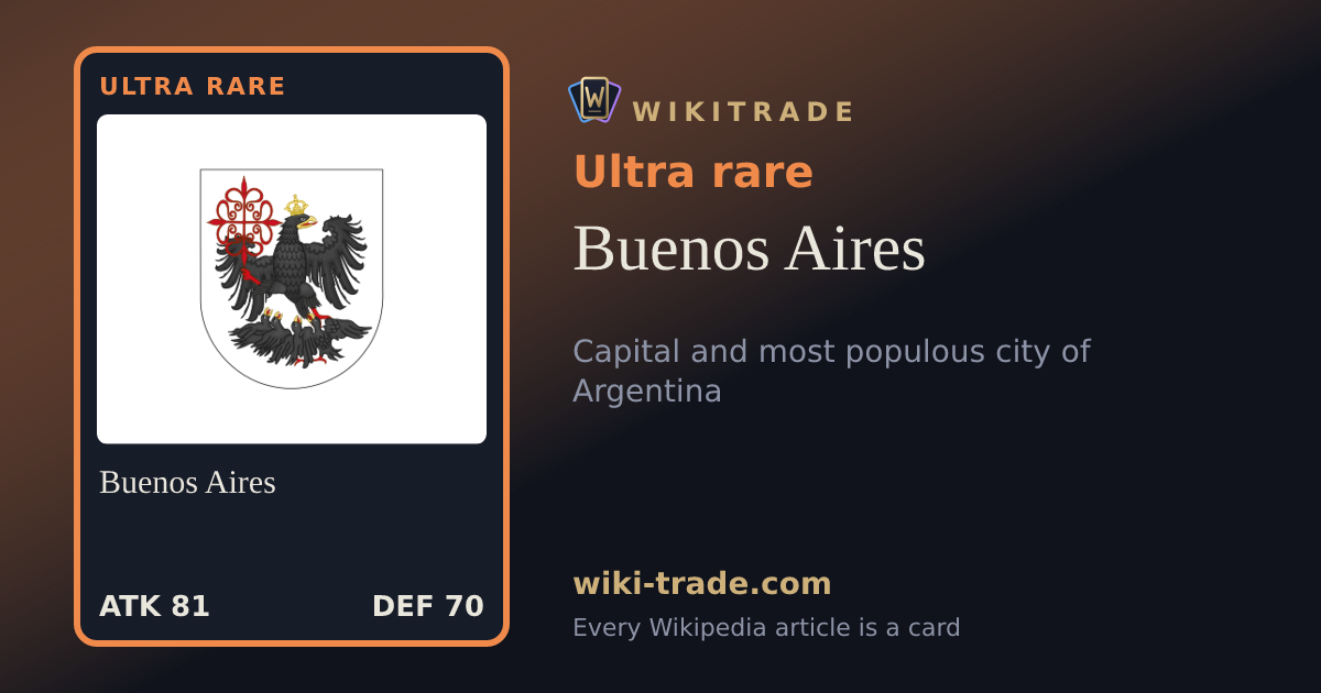 Buenos Aires — Ultra rare card