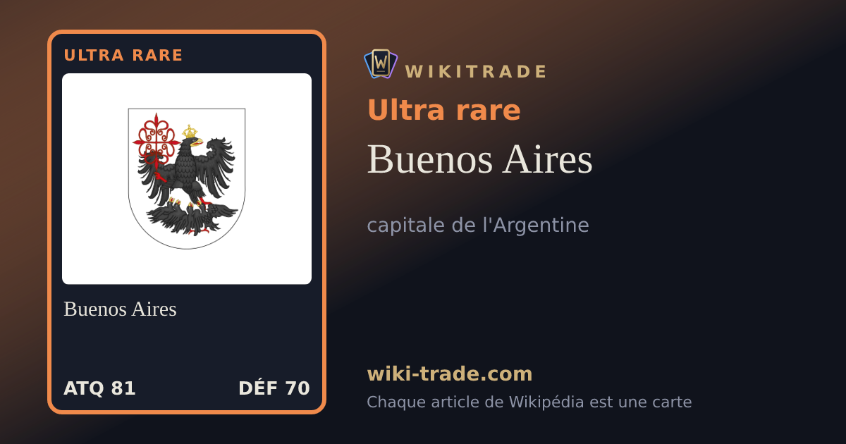 Buenos Aires — carte Ultra rare