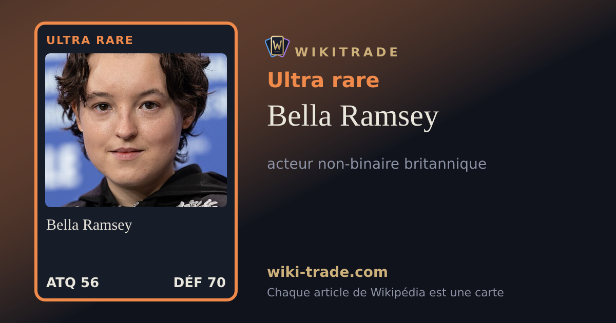 Bella Ramsey — carte Ultra rare