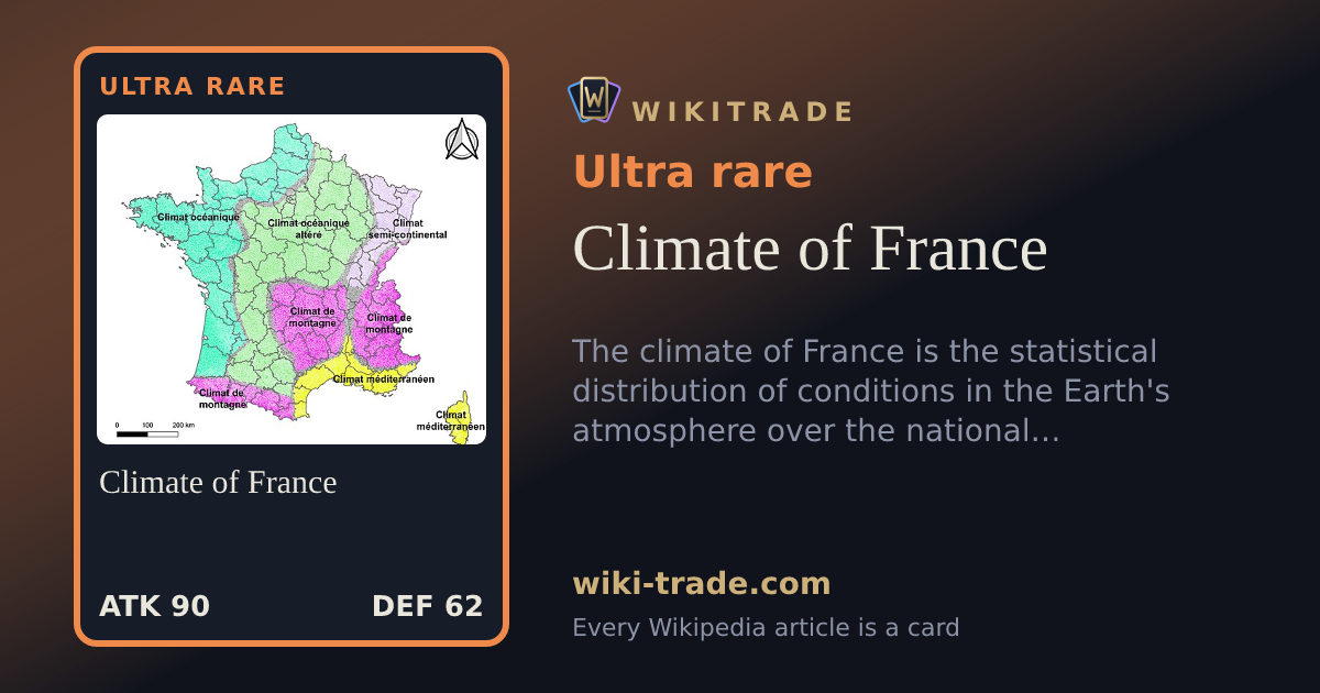 Climate of France — Ultra rare card