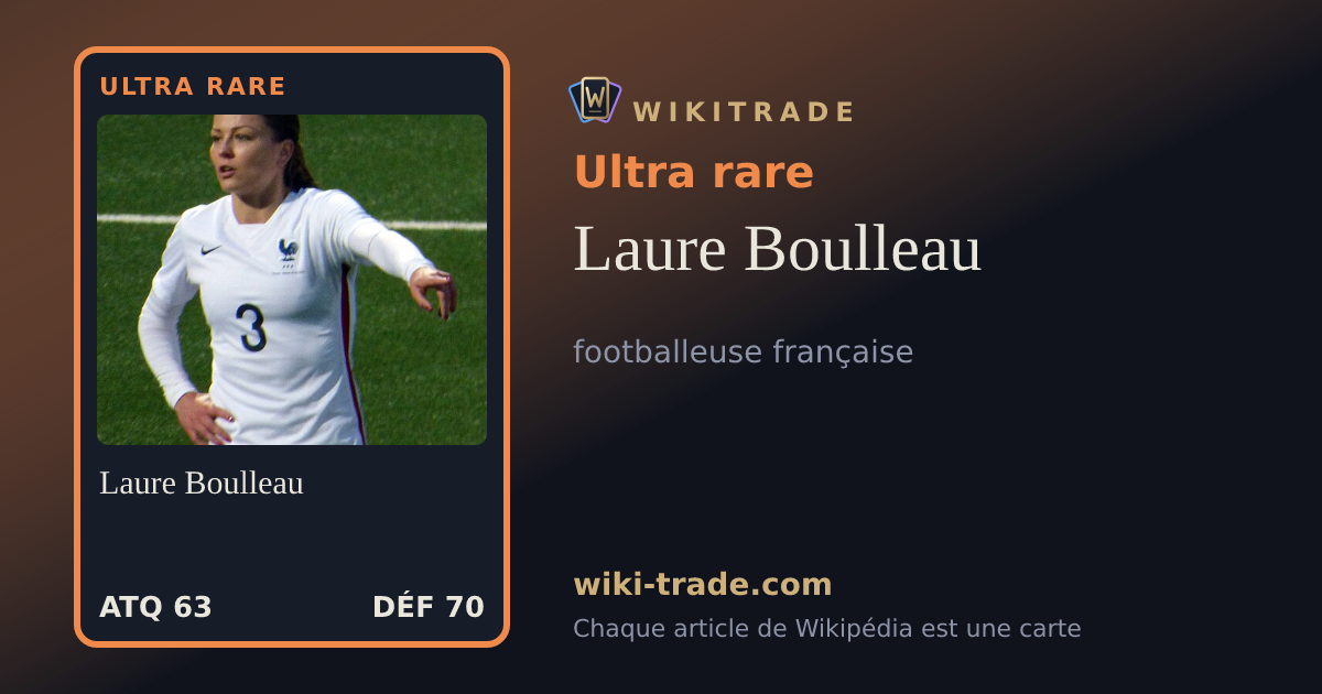 Laure Boulleau — carte Ultra rare