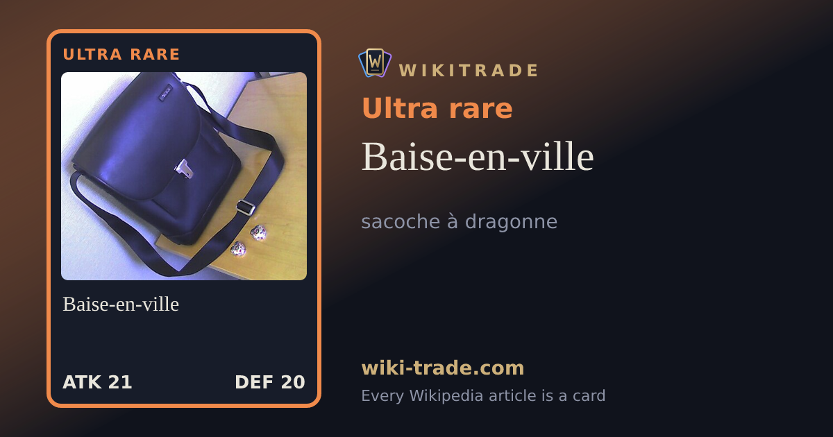 Baise-en-ville — Ultra rare card