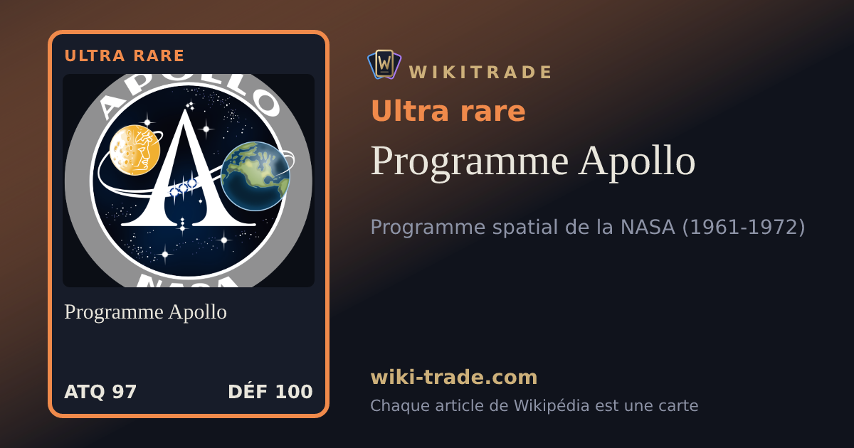 Programme Apollo — carte Ultra rare
